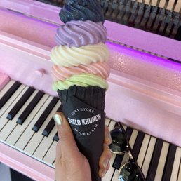 Rainbow cone !! Highly recommend. So fun to eat and look at :) Rainbow cone !! Highly recommend. So fun to eat and look at :)