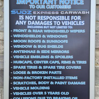 Sudz Express Car Wash - Car Wash Near Me - Chicago, Illinois Sudz Express Car Wash - Car Wash Near Me - Chicago, Illinois