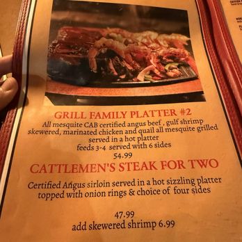 Texas Flame Steakhouse - Menu - American Near Me - Corpus Christi, Texas