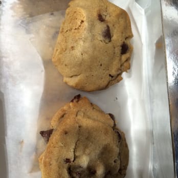 Tiff's Treats - Tiff's Toffee Chocolate chip cookies. 2 bite sized in diameter with a warm gooey center - Desserts Near Me - Houston, Texas