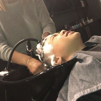 Swerve Salon - Swerve Salon Stylist Kayla Santiago, Chad getting pampered. - Hair Salons Near Me - Chicago, Illinois Swerve Salon - Swerve Salon Stylist Kayla Santiago, Chad getting pampered. - Hair Salons Near Me - Chicago, Illinois