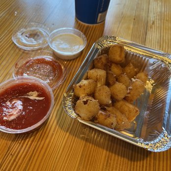 Lucky Slice Pizza - Logan - Fried Mozz balls - Pizza Near Me - Logan, Utah