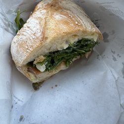 Curtis Park Delicatessen - The Fish Sandwich (smoked trout)