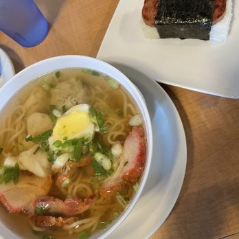 Kona Kitchen - Seattle - Won ton mein and spam musubi - Hawaiian Near Me - Seattle, Washington