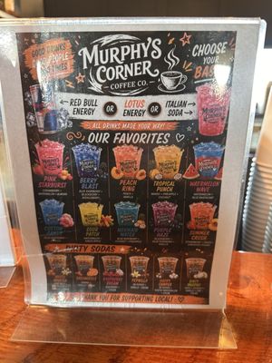 Menu photo 2 Murphy's Corner Coffee Quincy, WA