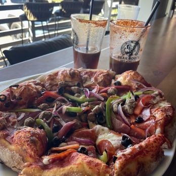 Bear Roots Tavern - Supreme pizza - American Near Me - Escondido, California Bear Roots Tavern - Supreme pizza - American Near Me - Escondido, California