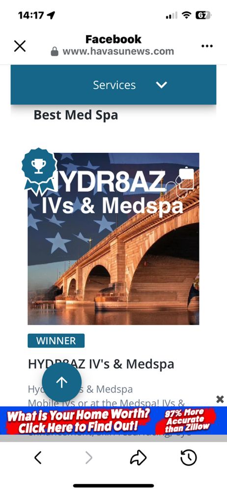 Hydr8AZ IVs & Med Spa Logo