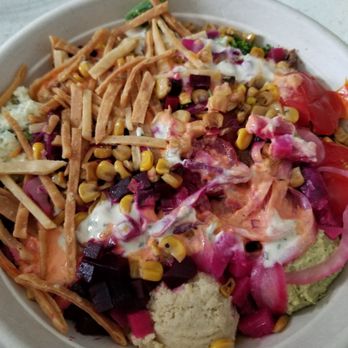Mezeh - Steak shawarma bowl with different toppings - Mediterranean Near Me - Reston, Virginia Mezeh - Steak shawarma bowl with different toppings - Mediterranean Near Me - Reston, Virginia