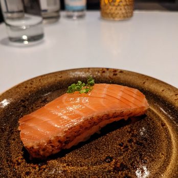 Jinsei Motto - Zuke Salmon - Sushi Bars Near Me - Chicago, Illinois