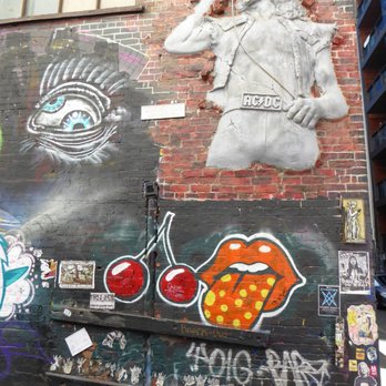 ACDC Lane - AC/DC Lane - Street Art Near Me - Melbourne, VIC