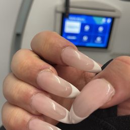The sloppy nail job The sloppy nail job
