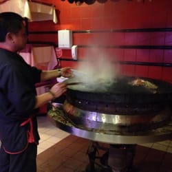 Chef cooking up your frozen meat and veg!