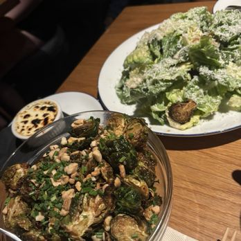 Buck & Rider - Crispy Brussels Sprouts LGO Caesar Salad - Seafood Near Me - Phoenix, Arizona Buck & Rider - Crispy Brussels Sprouts LGO Caesar Salad - Seafood Near Me - Phoenix, Arizona