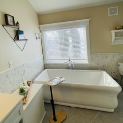 Jacuzzi tub at the beach house
