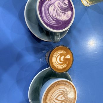 1 Oz Coffee - Ube latte  Cortado - Coffee & Tea Near Me - Mountain View, California