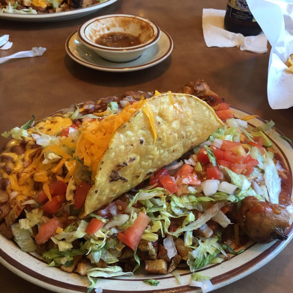 Sadie's - Lunch #1 with red sauce - New Mexican Cuisine Near Me - Albuquerque, New Mexico Sadie's - Lunch #1 with red sauce - New Mexican Cuisine Near Me - Albuquerque, New Mexico