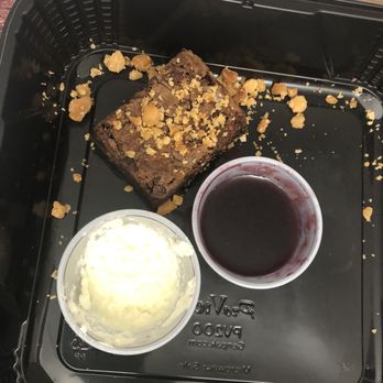 Bonefish Grill - Macadamia Nut Brownie  came with two - Seafood Near Me - Mobile, Alabama