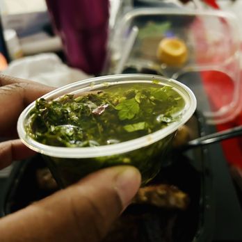 Texas de Brazil - Miami Beach - Side of chimichurri sauce - Brazilian Near Me - Miami Beach, Florida Texas de Brazil - Miami Beach - Side of chimichurri sauce - Brazilian Near Me - Miami Beach, Florida