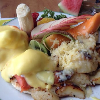 Cora - Smoked salmon benny. I asked for cheese on my potatoes and it was yummy! - Breakfast & Brunch Near Me - Edmonton, Alberta