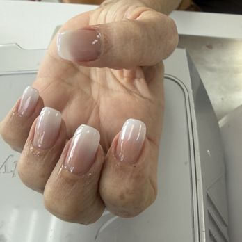 Cute Nails Spa - Natural ombré - Nail Salons Near Me - Marana, Arizona