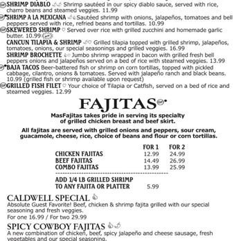 MasFajitas Mexican Restaurant - Menu - Tex-Mex Near Me - College Station, Texas MasFajitas Mexican Restaurant - Menu - Tex-Mex Near Me - College Station, Texas