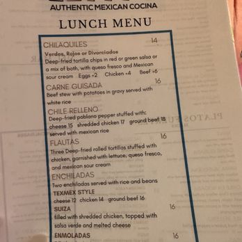 Letty's Authentic Mexican Cocina - Menu - Mexican Near Me - Humble, Texas