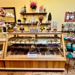 The Kandy Shoppe - Display case of goodies