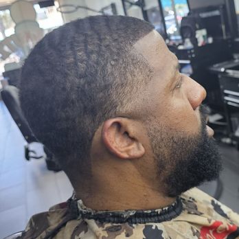 Fab Kutz - Getting that drop fade blended to perfection! - Barbers Near Me - Sherman Oaks, California Fab Kutz - Getting that drop fade blended to perfection! - Barbers Near Me - Sherman Oaks, California