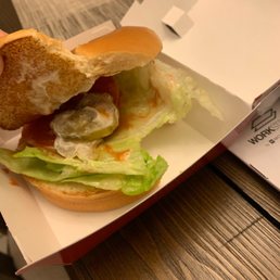 Jumbo Jack WITH NO MEAT! Jumbo Jack WITH NO MEAT!