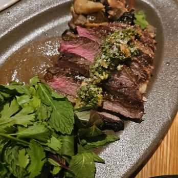 Agnes Restaurant & Cheesery - STEAK VANESSA | 6 oz. flat iron, braised mushrooms, crying tiger sauce - Cheese Shops Near Me - Pasadena, California Agnes Restaurant & Cheesery - STEAK VANESSA | 6 oz. flat iron, braised mushrooms, crying tiger sauce - Cheese Shops Near Me - Pasadena, California