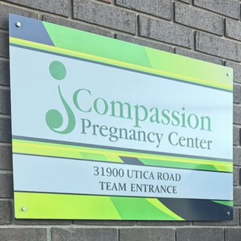 Compassion Pregnancy Center - Compassion Pregnancy Center sign. - Crisis Pregnancy Centers Near Me - Fraser, Michigan Compassion Pregnancy Center - Compassion Pregnancy Center sign. - Crisis Pregnancy Centers Near Me - Fraser, Michigan