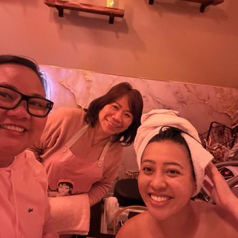 K Glow Day Spa - Happy camper after experiencing the Korean Head Spa - Day Spas Near Me - Modesto, California K Glow Day Spa - Happy camper after experiencing the Korean Head Spa - Day Spas Near Me - Modesto, California