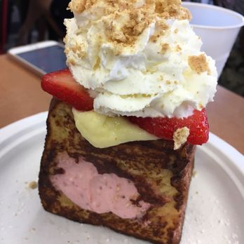 Button Up Cafe - Stuffed French toast - Breakfast & Brunch Near Me - Pearl City, Hawaii