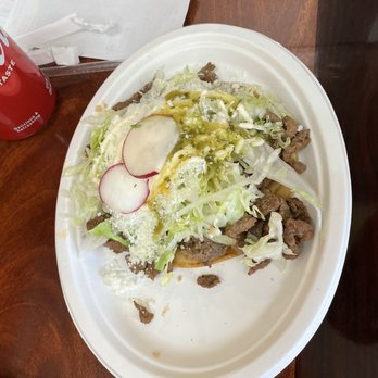 Taco's Don Paco - Tostada de carne asada - Mexican Near Me - Vista, California Taco's Don Paco - Tostada de carne asada - Mexican Near Me - Vista, California