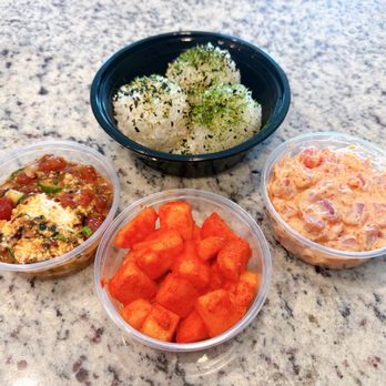 Poke Express - Rice with furikake. Pau Hana Special. Spicy Ahi Poke with mayo-masago. Li Hing Mui Pineapple. - Hawaiian Near Me - North Las Vegas, Nevada Poke Express - Rice with furikake. Pau Hana Special. Spicy Ahi Poke with mayo-masago. Li Hing Mui Pineapple. - Hawaiian Near Me - North Las Vegas, Nevada