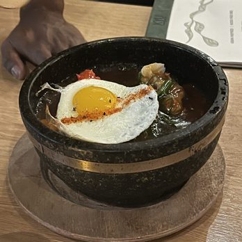 KYU - Stone Pot Thai Fried Rice with King Crab - Asian Fusion Near Me - Las Vegas, Nevada