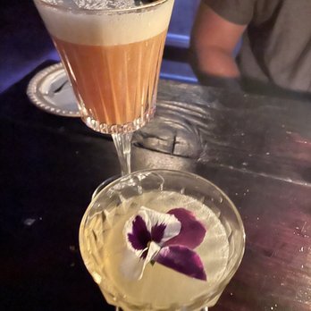 Gaslamp  - tall: smoke show Short glass: pearly legal - Steakhouses Near Me - Kailua, Hawaii