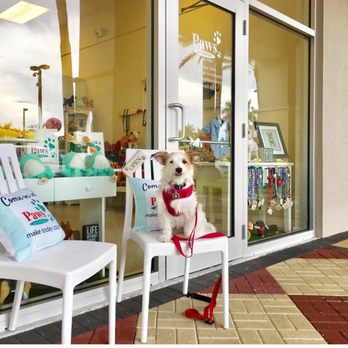 Paws Pet Boutique - July 5, 2019 - Grace welcomes guests to Paws pet boutique in Naples, Florida! - Pet Stores Near Me - Naples, Florida
