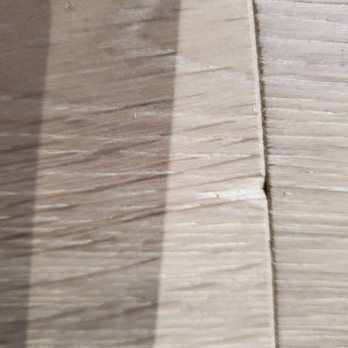 Mountain Valley Floors - If I hadn't pointed this chip out they would have left it this way. They didn't notice... - Carpet Installation Near Me - Loveland, Colorado