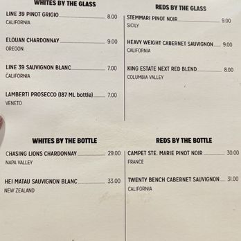 The Crust Pizza - Wine list - Pizza Near Me - Charlotte, North Carolina The Crust Pizza - Wine list - Pizza Near Me - Charlotte, North Carolina