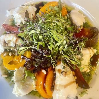 Cass Winery - Burrata salad - Wineries Near Me - Paso Robles, California
