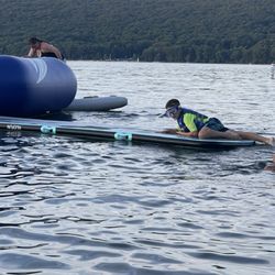 Deep Creek Water Trampolines - Pad extension at additional cost