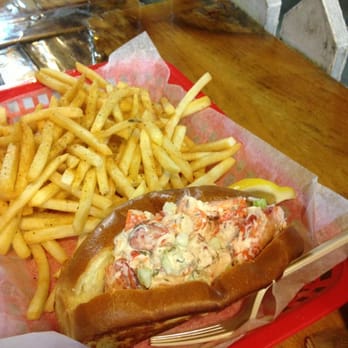 DJ's Clam Shack - lobster roll - yum! - Seafood Near Me - Key West, Florida