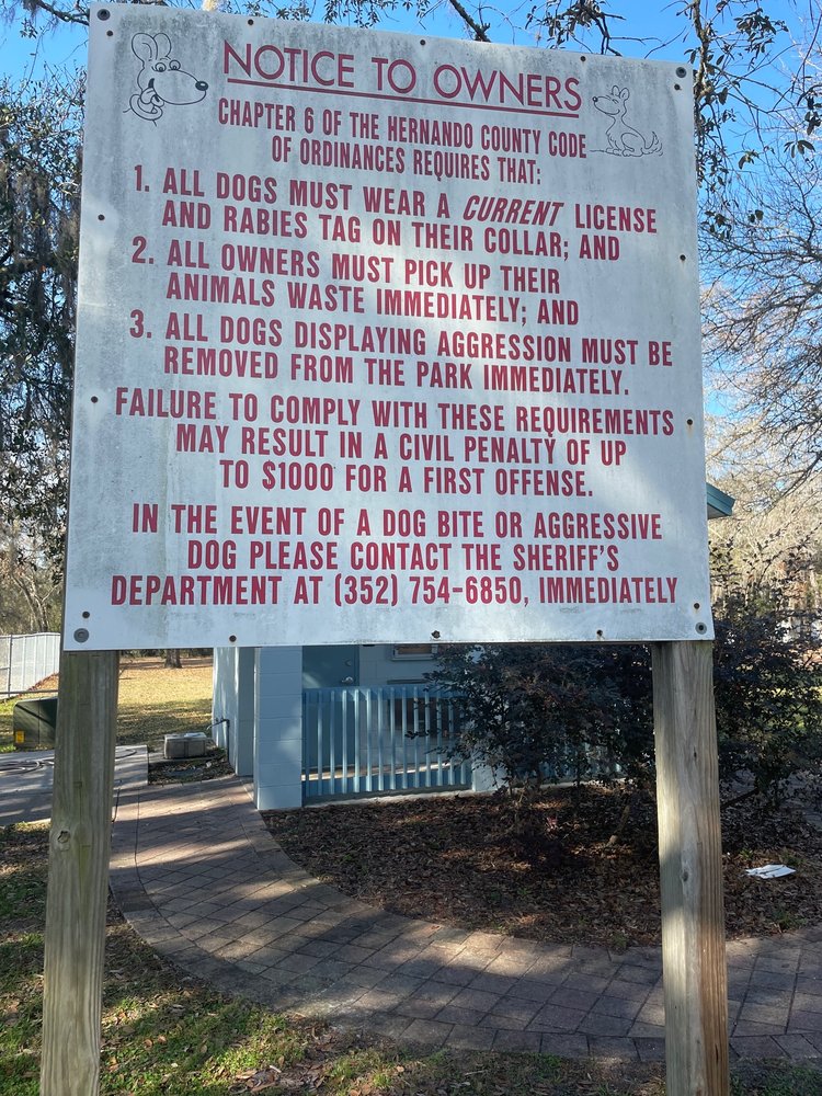 Hernando County's Dog Park Image