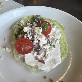 Stir - Wedge Salad that came with the burger and fries - Cocktail Bars Near Me - Knoxville, Tennessee