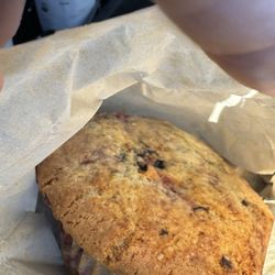 River Rock Roasting - Mixed berry muffin