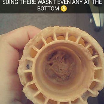 Jam'rs Frozen Custard - Im not really suing lmao but at least do a little scoop so the bottom is filled an empty cone base makes me cry - Ice Cream & Frozen Yogurt Near Me - Washington, Michigan Jam'rs Frozen Custard - Im not really suing lmao but at least do a little scoop so the bottom is filled an empty cone base makes me cry - Ice Cream & Frozen Yogurt Near Me - Washington, Michigan