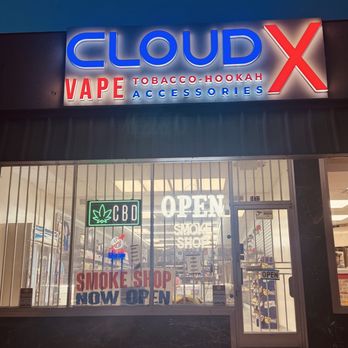 Cloud X - The store front from last night! I stopped by papa John's next door and took a picture of it. Must visit it! - Vape Shops Near Me - Memphis, Tennessee