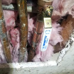 A-1 Plumbing Heating Cooling And Mechanical - Our new main shutoff valve