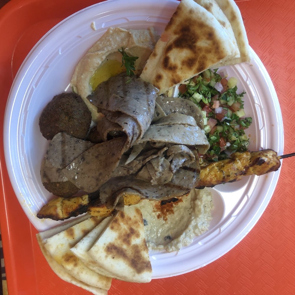 Sultan's Deli - Lebanese platter with grilled chicken & gyro meat! Amazing!! - Mediterranean Near Me - Apex, North Carolina Sultan's Deli - Lebanese platter with grilled chicken & gyro meat! Amazing!! - Mediterranean Near Me - Apex, North Carolina